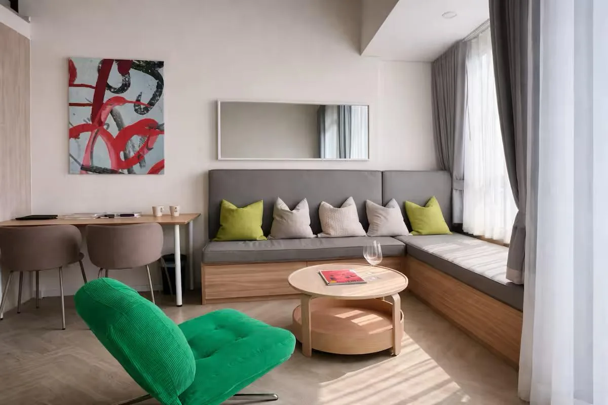 Сдаю: квартира · 1 спальня · 43 м2, Бангкок, Сукхумвит, 500 USD/мес