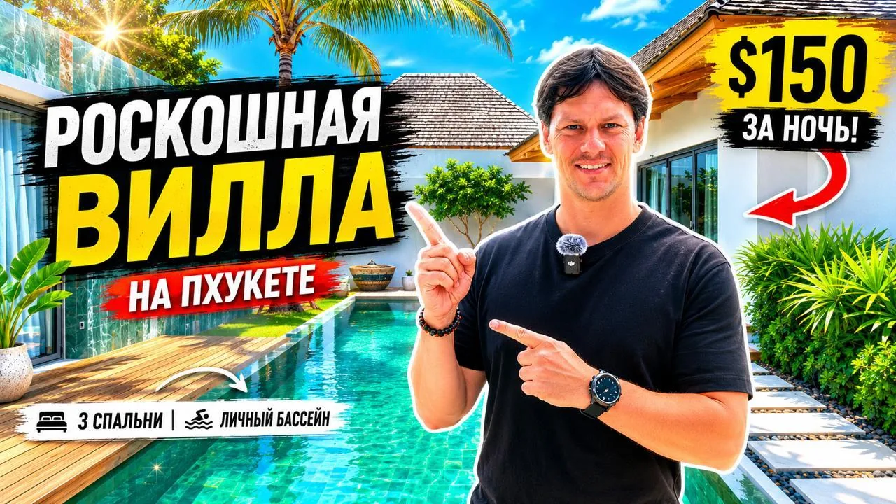 Сдаю: вилла, Пхукет, 150 USD/день