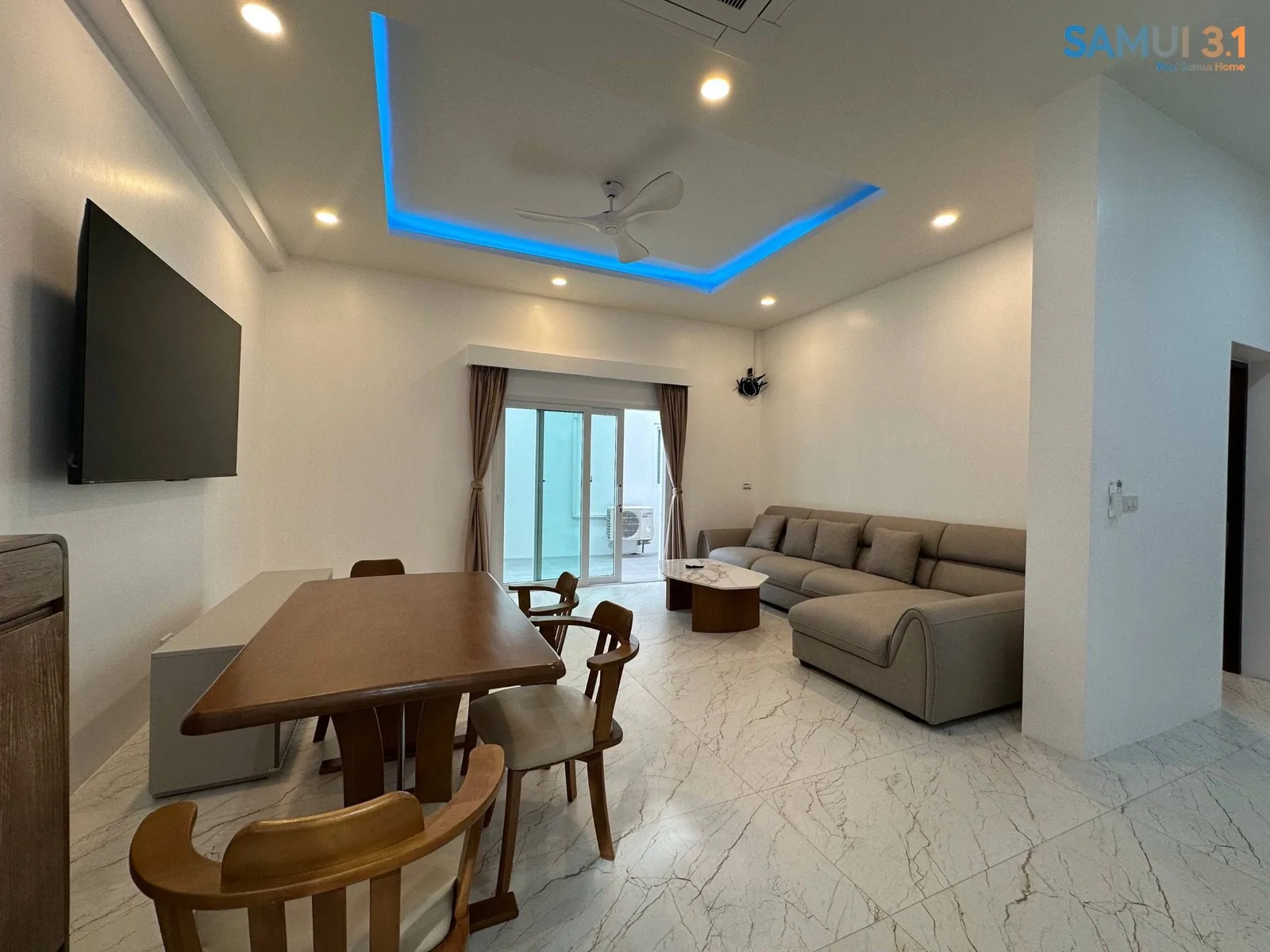 Сдаю: квартира · 2 спальни, Самуи, Choeng Mon, 45 000 THB