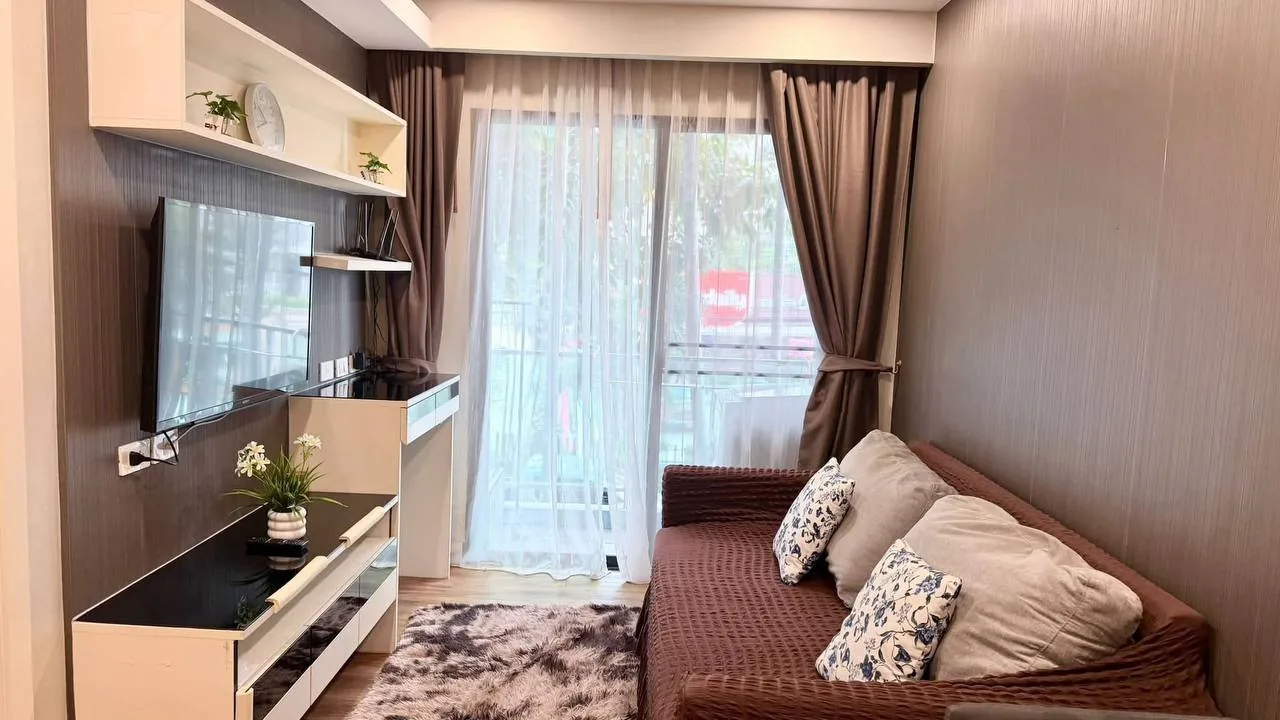 Сдаю: квартира · 1 спальня · 35 м2, Паттайя, Джомтьен, 12 000 THB/мес