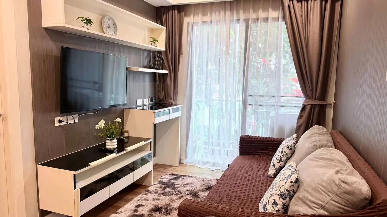Сдаю: квартира · 1 спальня · 35 м2, Паттайя, Джомтьен, 12 000 THB/мес